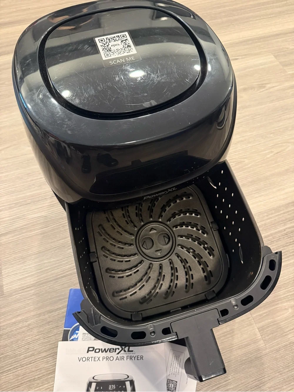 PowerXL Digital Air Fryer - Black